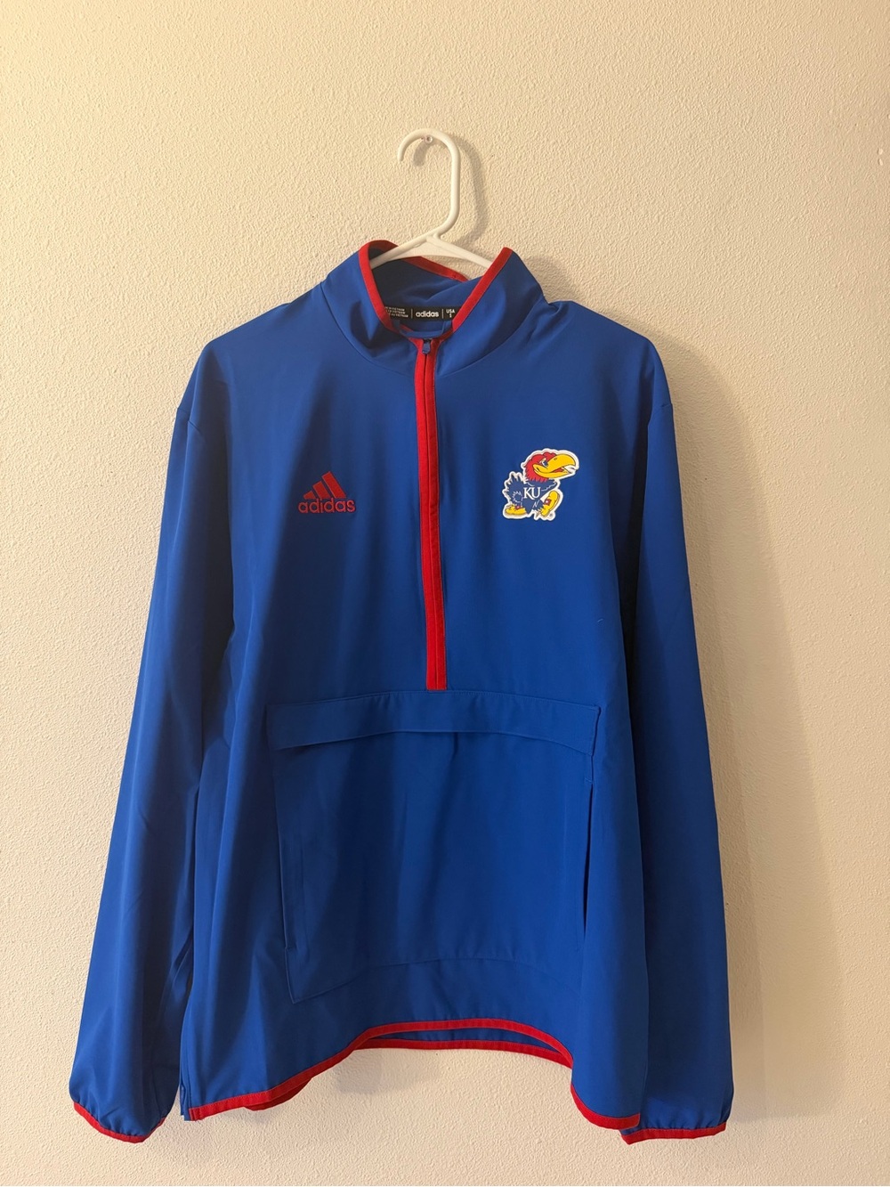 adidas Jayhawk quarter zip